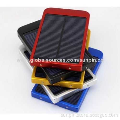 3,000mA solar power bank mobile charger
